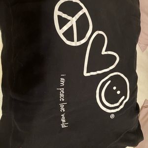 Peace Love World hoodie